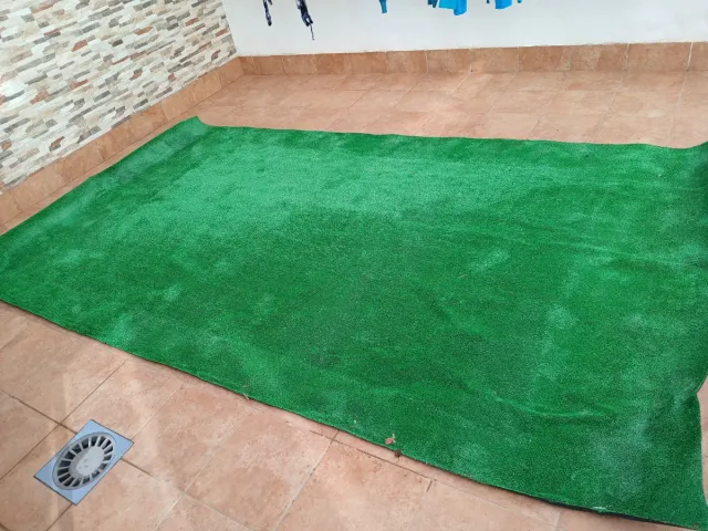 Esterilla césped artificial 3.50 x 2m