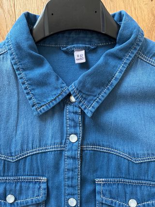 Camicia jeans bambina OVS