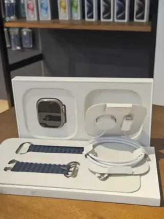APPLE WATCH ULTRA 2 49MM BLANCO BAT. 100% 0 CICLOS