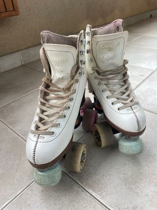 Patines Artísticos Talla 35 Blancos