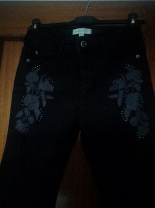 Pantalones negros Cortefiel talla 38
