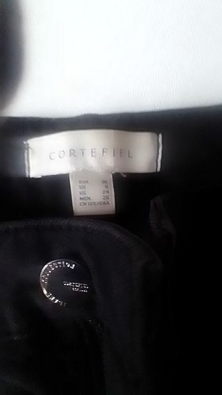 Pantalones negros Cortefiel talla 38