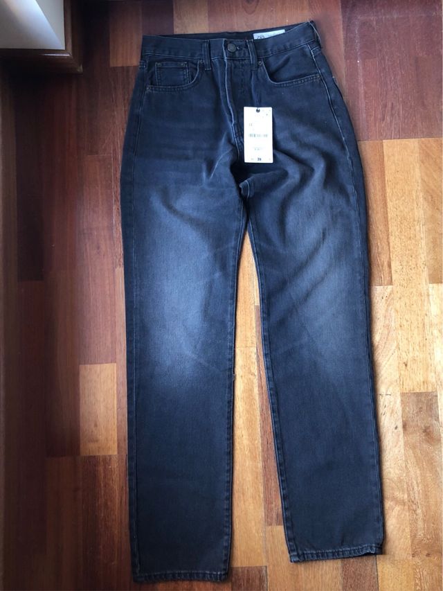 Pantalón Zara Negro Talla 34