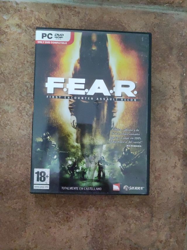 Fear PC DVD-ROM