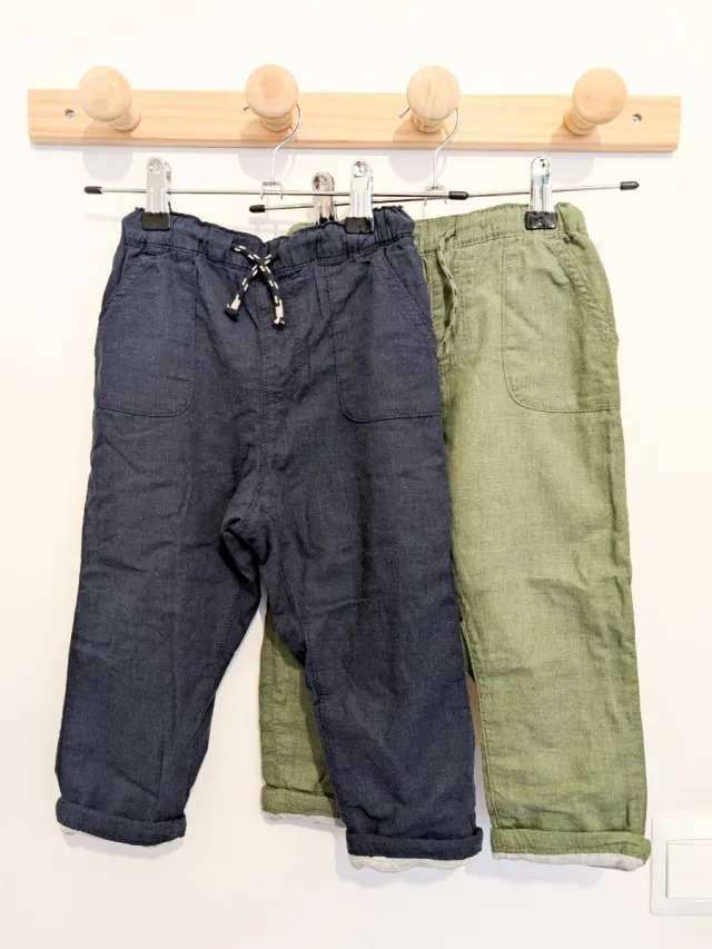 Pack 2 pantalones niño de H&M