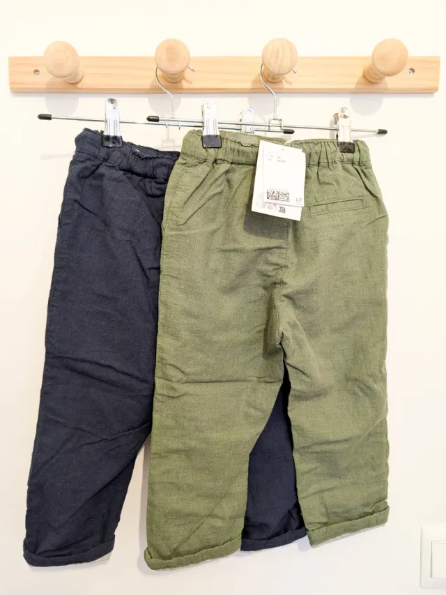 Pack 2 pantalones niño de H&M