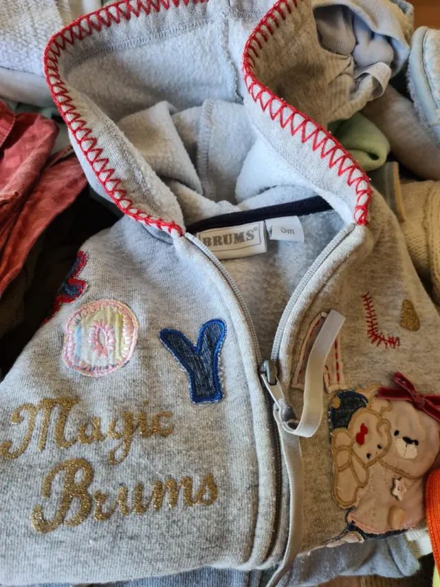 Sacco abbigliamento neonato 3-9 mesi