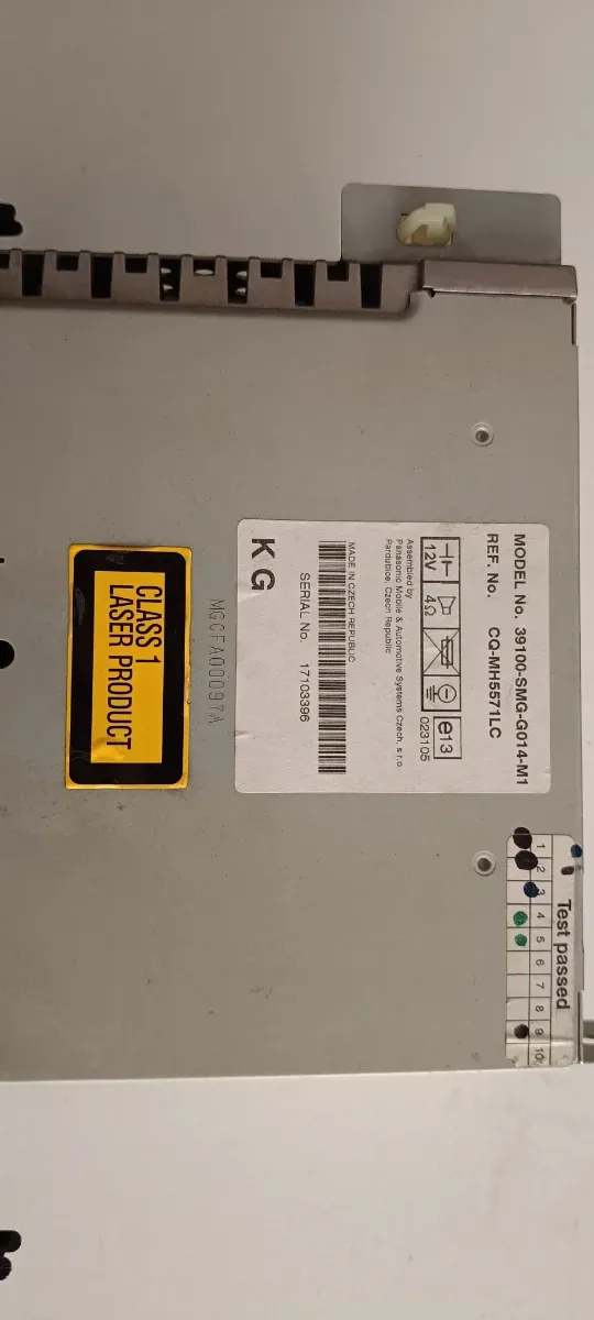 Radio Honda Civic VIII Hatchback Sport