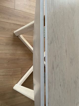 Mesa redonda extensible madera