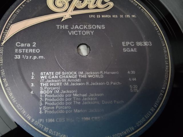 Vinilo The Jacksons Victory