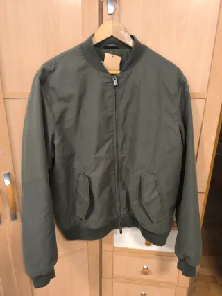 Cazadora Bomber Scalpers Verde Oliva