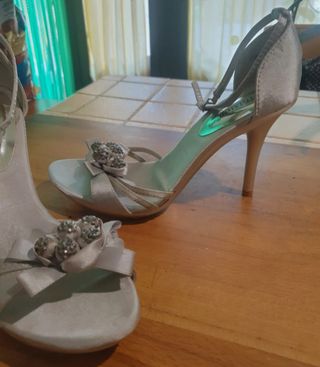 Zapatos de tacón Farastion plata