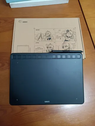 Tableta Gráfica UGEE S1060W Negra