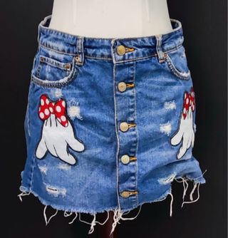 Falda vaquera Disney Minnie Mouse