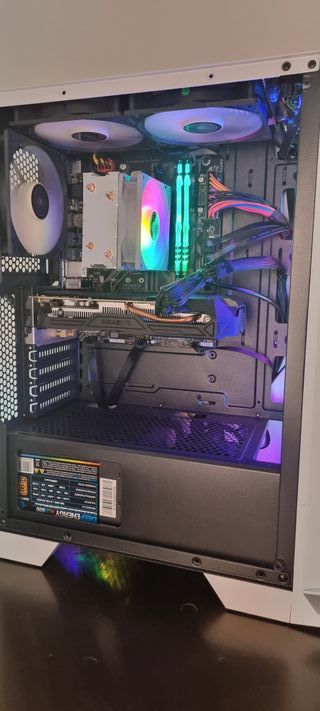 PC i3 8º 3.600GHZ X 4-16GB RAM-SSD-HDD-GTX1060-W11