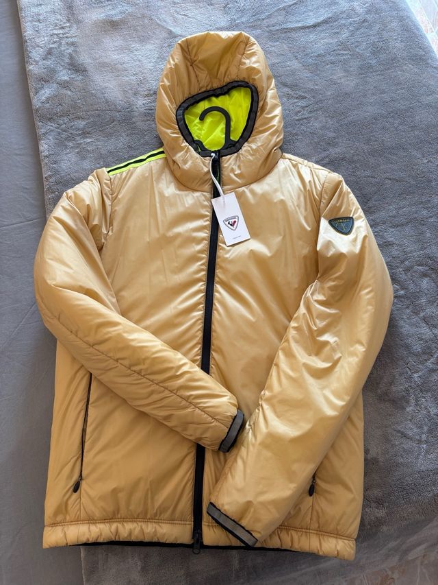 Anorak plumón Rossignol dorado talla S