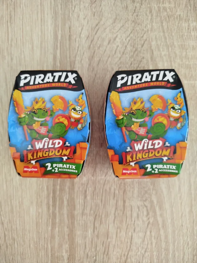 2 Cajas Piratix Wild Kingdom cerradas