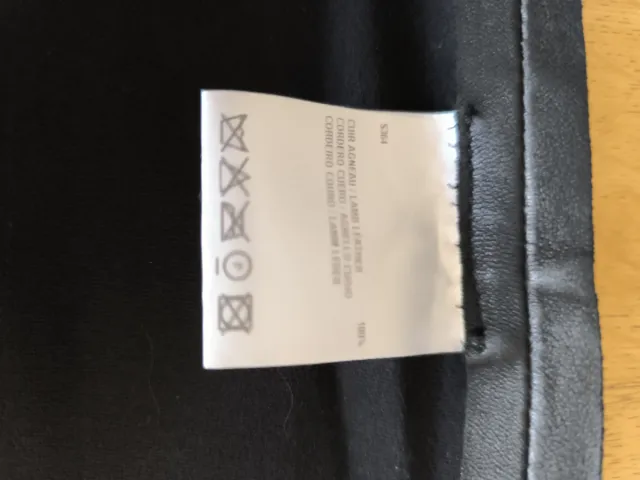 Falda Gerard Darle Cuero Mujer T40 Negra