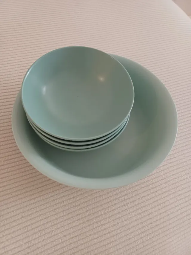 Vajilla Ikea Teal (4 piezas)