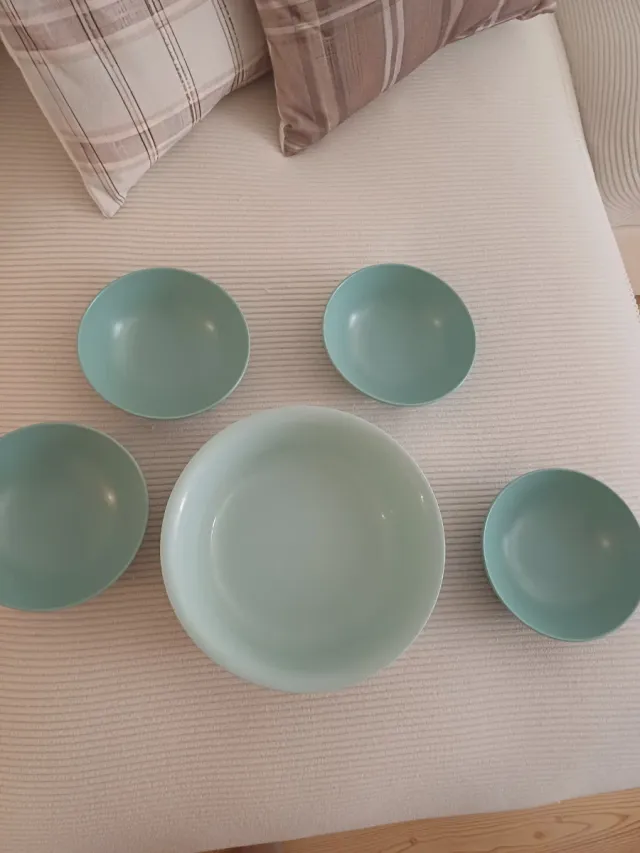 Vajilla Ikea Teal (4 piezas)