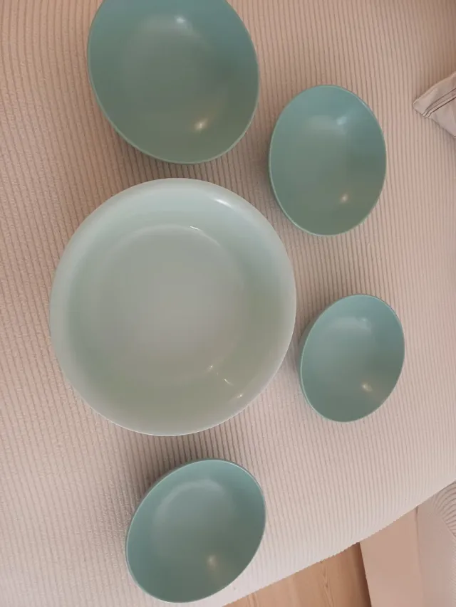 Vajilla Ikea Teal (4 piezas)