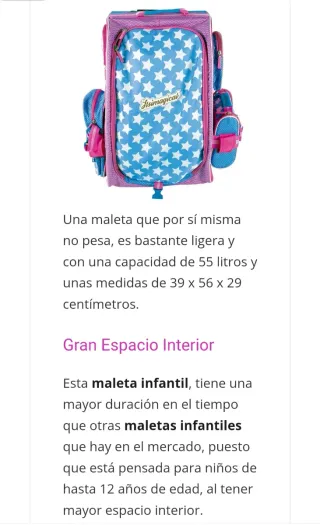 Maleta de ruedas Imaginarium