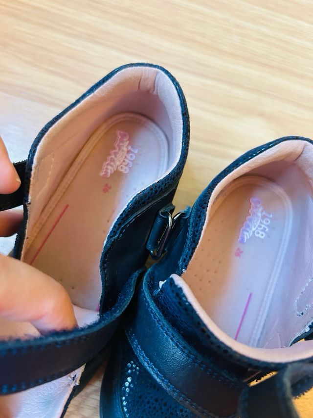 ¡Como nuevos!Botines Garvalin Talla 26 Azul Marino