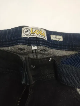Pantalones niño Lois Negros 14 años
