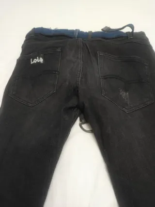 Pantalones niño Lois Negros 14 años