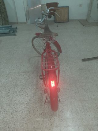 Bicicleta Clásica Roja