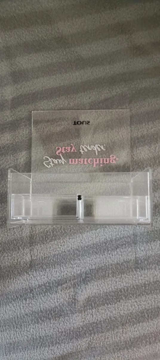 Joyero Tous Transparente con Mensaje