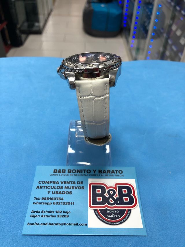 Reloj Festina Cronógrafo Azul y Plateado