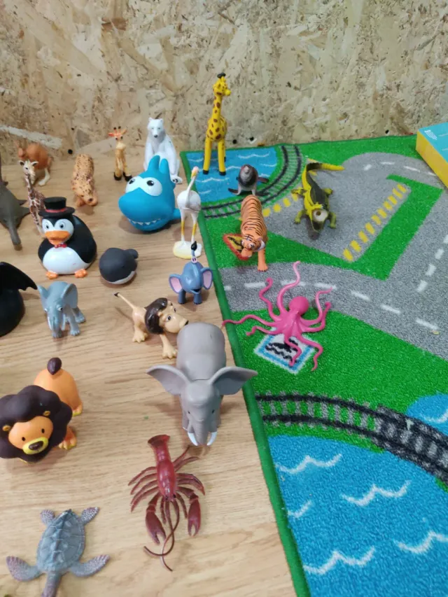 Lote animales de juguete