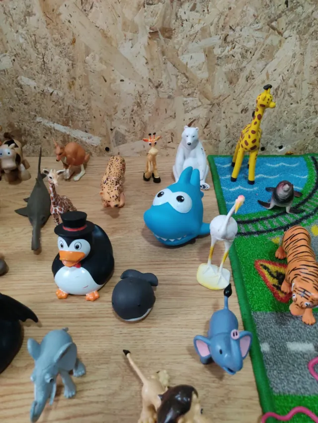 Lote animales de juguete