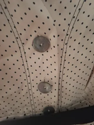 Vestido Massimo Dutti lunares rosa palo clarito