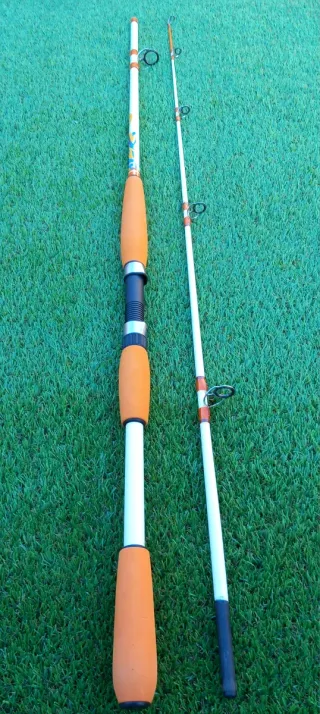 Caña de pesca para embarcación