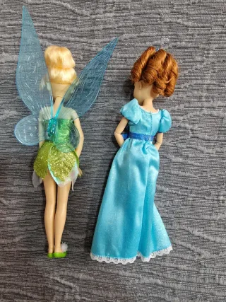 Lotto Wendy e Trilly Bambole Disney Peter Pan