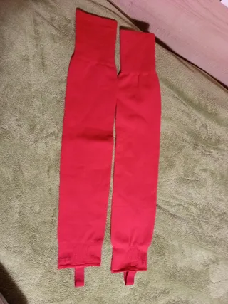 Medias de fútbol Kipsta rojas talla única