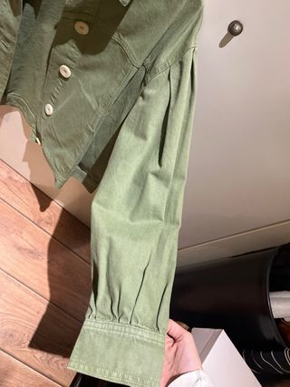 Chaqueta Zara Verde