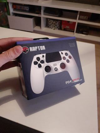 Mando Raptor PS4 Inalámbrico Blanco