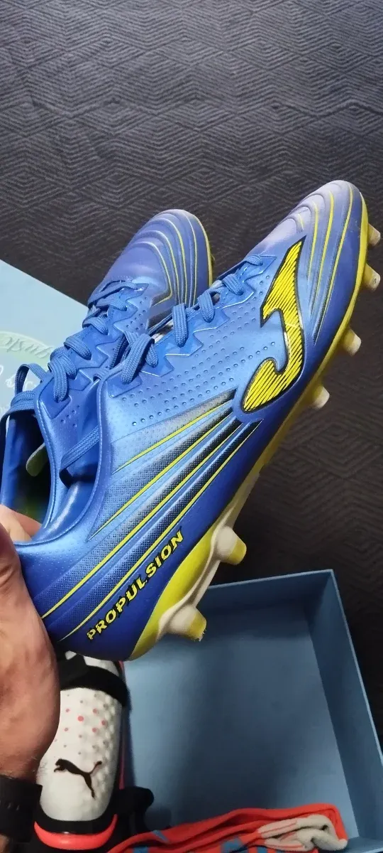 Zapatillas de fútbol Joma azules