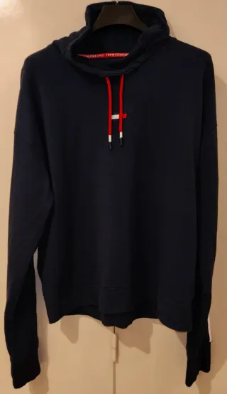 Jersey Tommy Hilfiger cuello alto y ancho Original