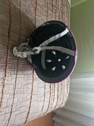 Casco Morado Patines/Patinete talla 58-54 cm