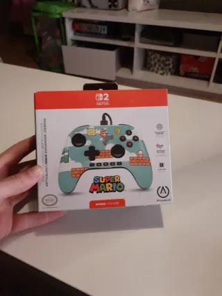 Mando Nintendo Switch Super Mario PowerA