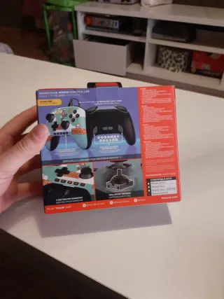 Mando Nintendo Switch Super Mario PowerA