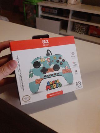 Mando Nintendo Switch Super Mario PowerA
