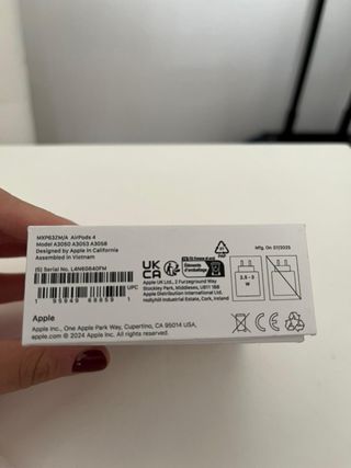 Airpods 4 Apple Blancos