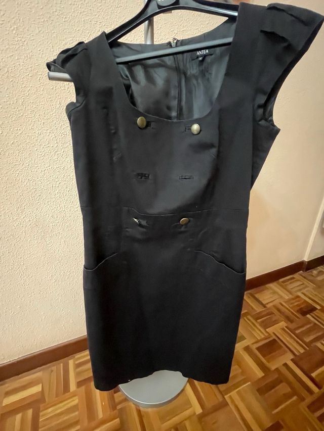 Vestido Antea Negro T42 Elegante