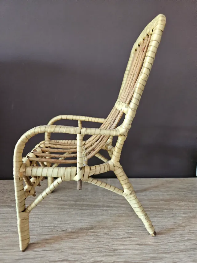 Miniatura Silla Mimbre