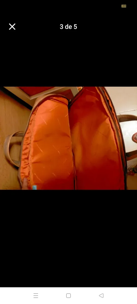 Maletín de cuero marrón